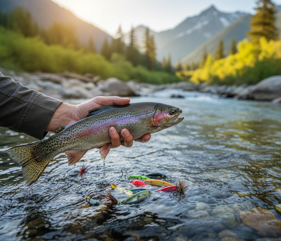Trout Season Banner - Catch Display
